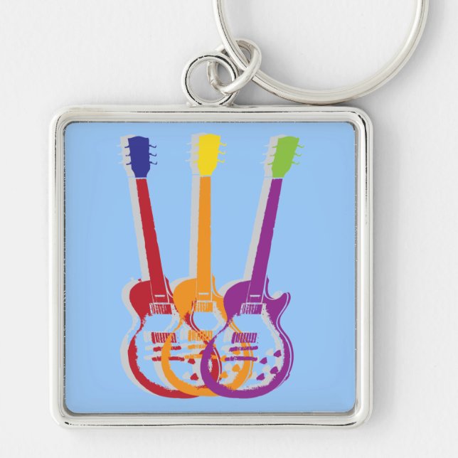 guitar key ring (Front)