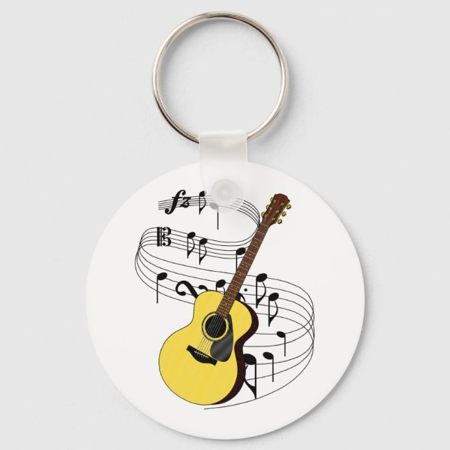 Guitar Key Ring (Front)