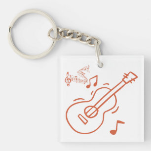 guitar key ring