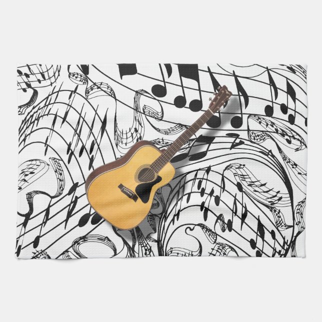 GUITAR -KITCHEN TOWEL (Horizontal)