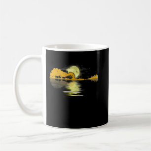 Guitar Lake Shadow Love Guitar Coffee Mug