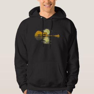 Guitar Lake Shadow Love Guitar Hoodie