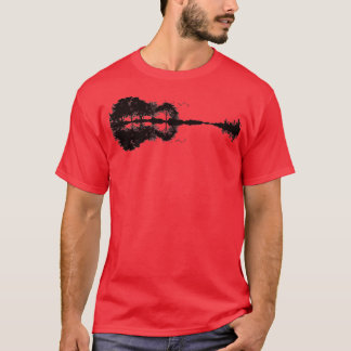Guitar landscape Music Landscape  T-Shirt