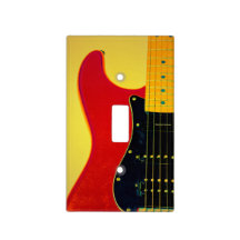 Guitar Light switchplate