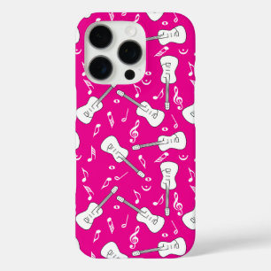 Guitar Lines Music Notes Guitar Pick iPhone 16 Pro Case