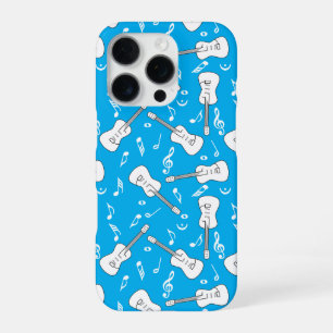 Guitar Lines Music Notes iPhone 16 Pro Case
