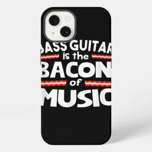 Guitar Lover   Bass Guitar Is Bacon Of Music Funny iPhone 13 Case