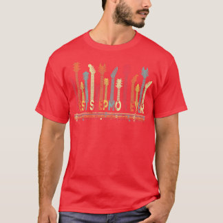 Guitar Lover Best Stepmom Ever Retro Music Mothers T-Shirt