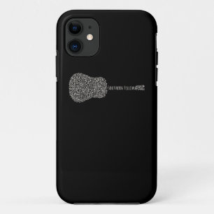Guitar Lover Guitar Notes Gift iPhone 11 Case