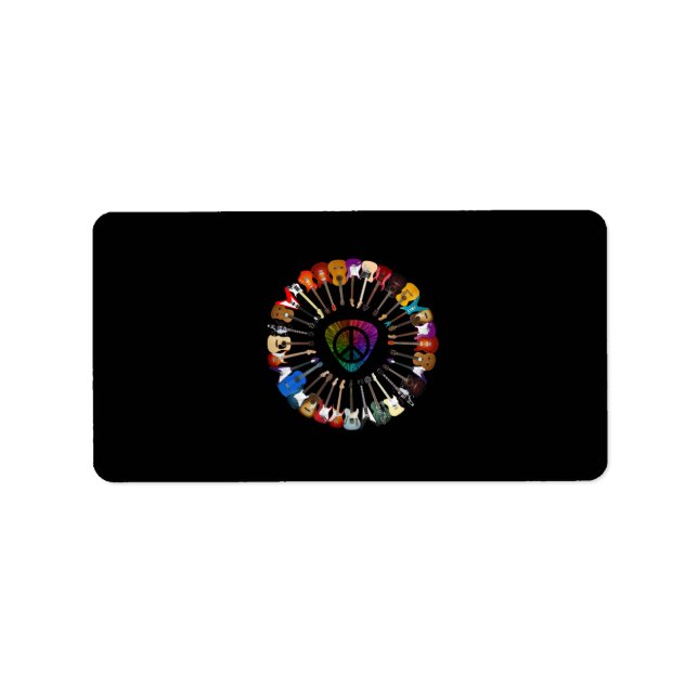 Guitar Lover | Guitar Variety Label (Front)