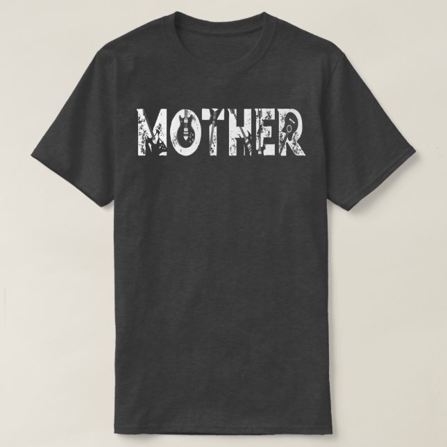 Guitar Lover Guitarist Mother Funny Music Mother's T-Shirt (Design Front)