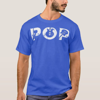 Guitar Lover Guitarist Pop Funny Music Father's Da T-Shirt