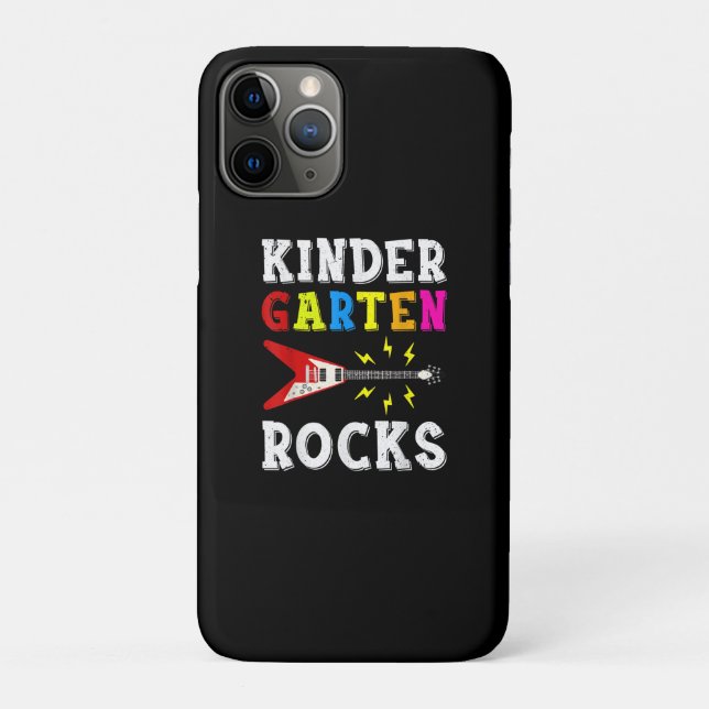 Guitar Lover | Kindergarten Rocks Guitar Case-Mate iPhone Case (Back)