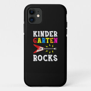 Guitar Lover Kindergarten Rocks Guitar iPhone 11 Case
