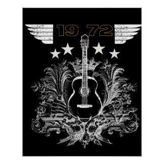 guitar lover poster