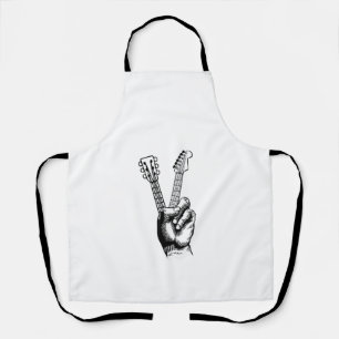 Guitar Lover   Say Hi Guitar Gift Apron