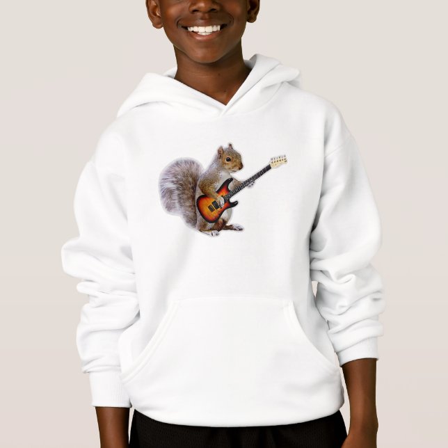 Guitar Lover | Squirrel Playing Guitar (Front)