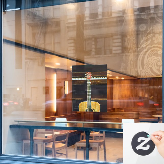 Guitar lovers gifts (Cafe Window)