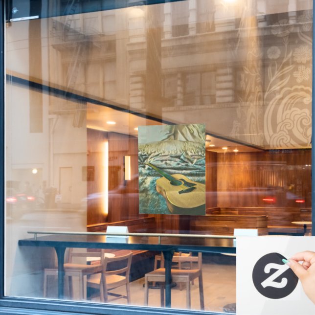 Guitar lovers gifts (Cafe Window)