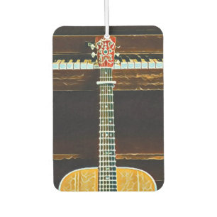 Guitar lovers gifts car air freshener