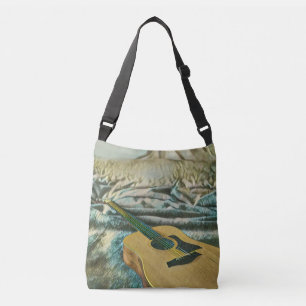 Guitar lovers gifts crossbody bag