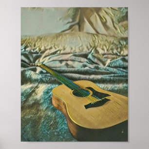Guitar lovers gifts poster