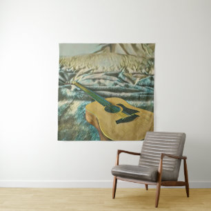 Guitar lovers gifts tapestry