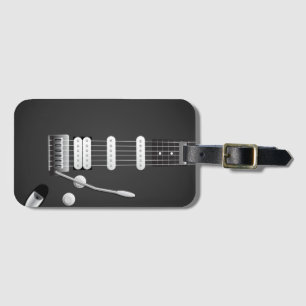 Guitar Luggage Tag