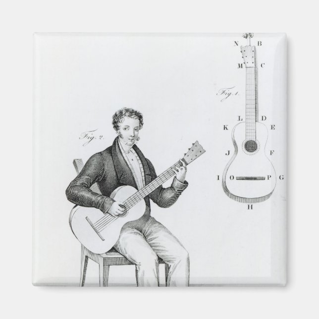 Guitar Magnet (Front)