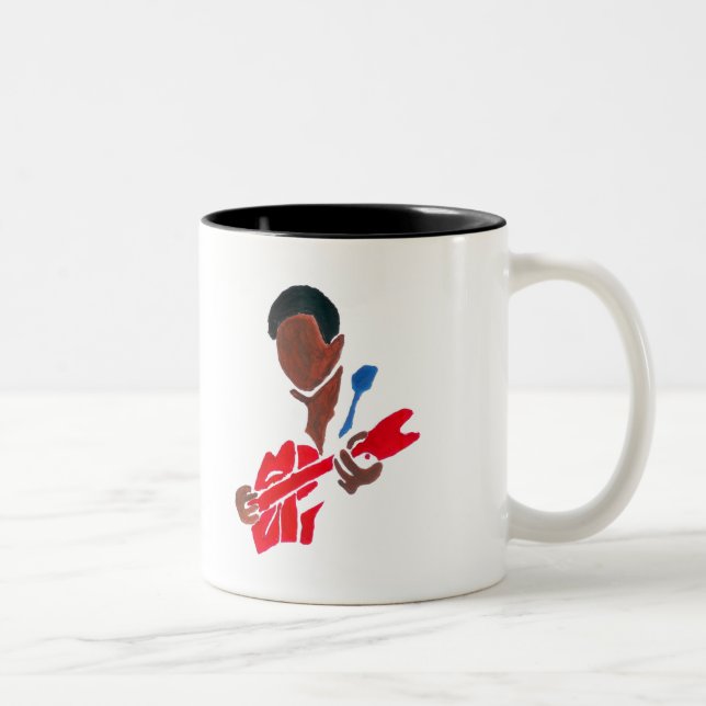 Guitar Man Mug (Right)