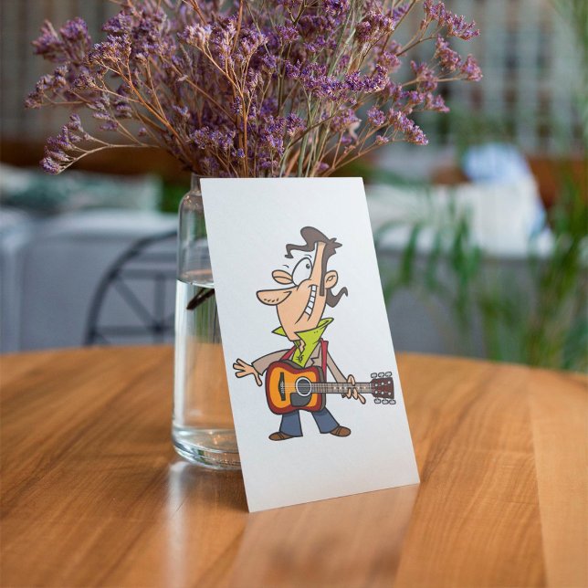 Guitar Man Rockstar Invitation (Creator Uploaded)