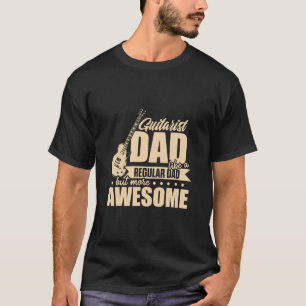 Guitar - Mens Guitarist Dad Awesome Guitar Player T-Shirt