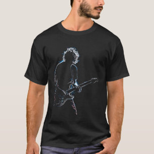 Guitar Music Painting Motif Musician Motif Men Wom T-Shirt