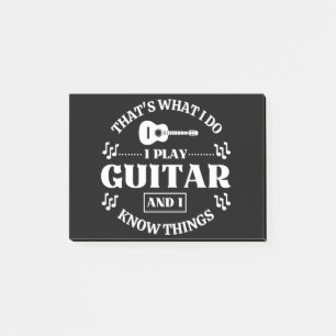 Guitar Music Post-it Notes