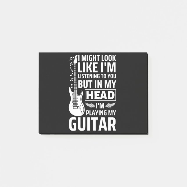 Guitar Music Post-it Notes (Front)