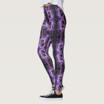 Guitar Music Purple Leggings<br><div class="desc">Guitar Music Leggings - MIGNED Painting Design</div>