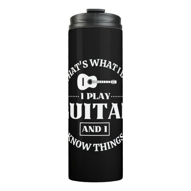 Guitar Music Thermal Tumbler (Front)