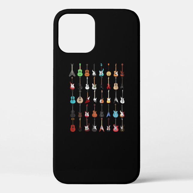 Guitar Musical Instrument Rock and Roll Case-Mate iPhone Case (Back)