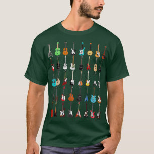 Guitar Musical Instrument  T-Shirt