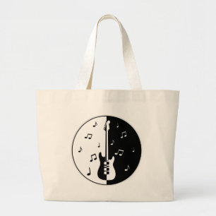 Guitar Night Large Tote Bag