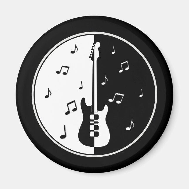 Guitar Night Magnet (Front)