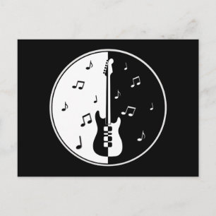 Guitar Night Postcard