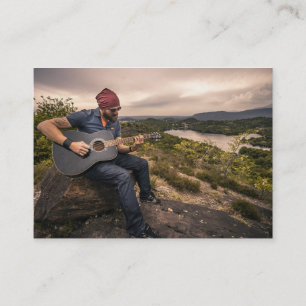 Guitar or Music Lesson Business Card