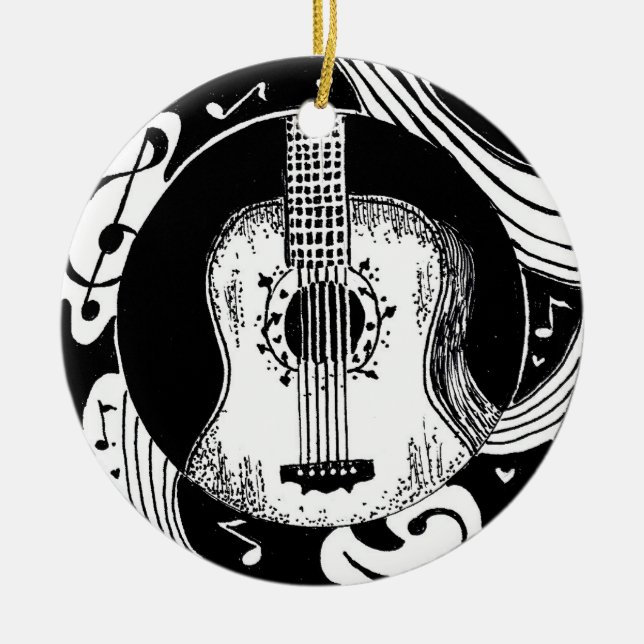 Guitar Ornament (Front)