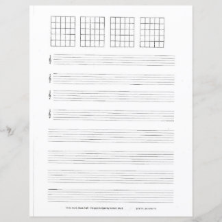 Guitar paper chords, tabs, chords