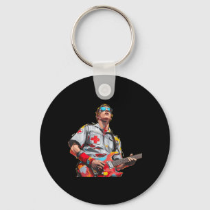 Guitar Paramedic Costume for Guitarists and EMT Key Ring