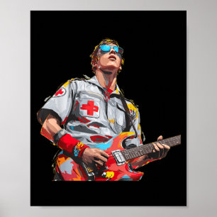 Guitar Paramedic Costume for Guitarists and EMT Poster