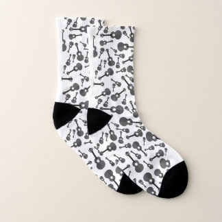 Guitar Pattern Player Socks