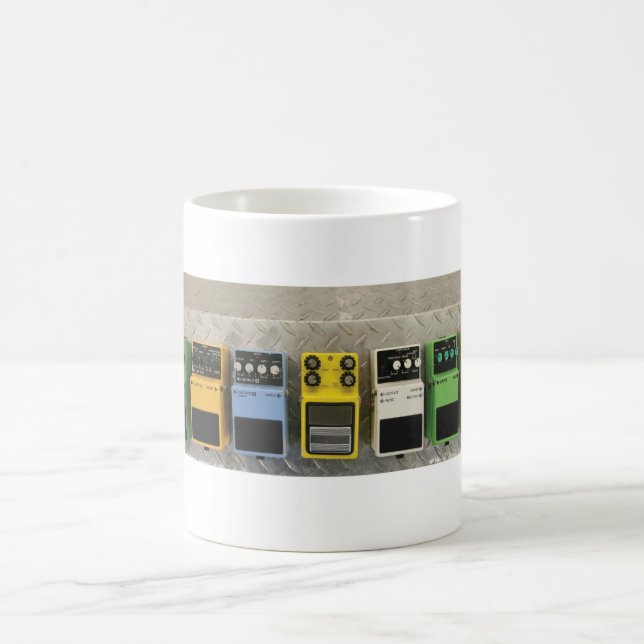 Guitar Pedals Coffee Mug (Center)
