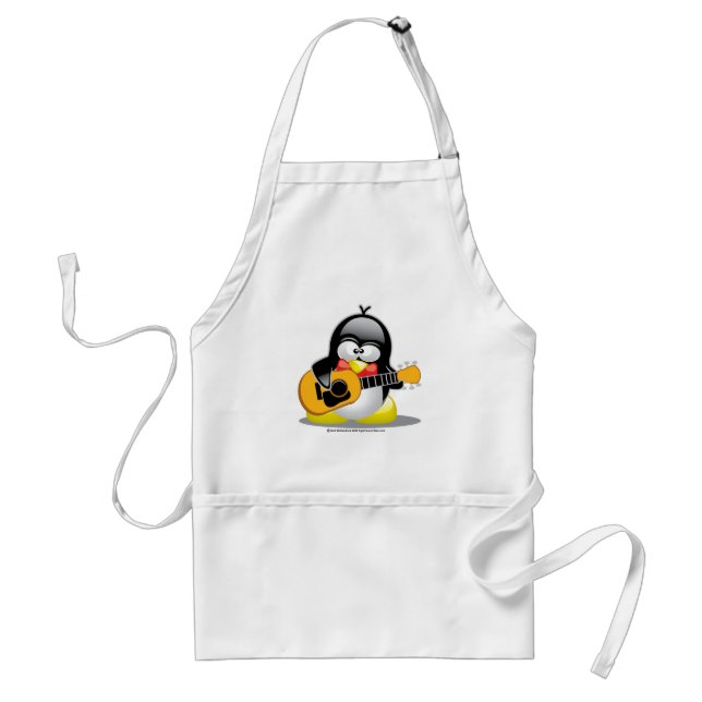 Guitar Penguin Standard Apron (Front)